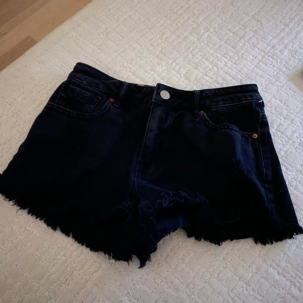 Black pacsun jean shorts